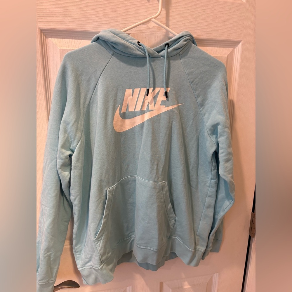 Nike Light Blue Hoodie